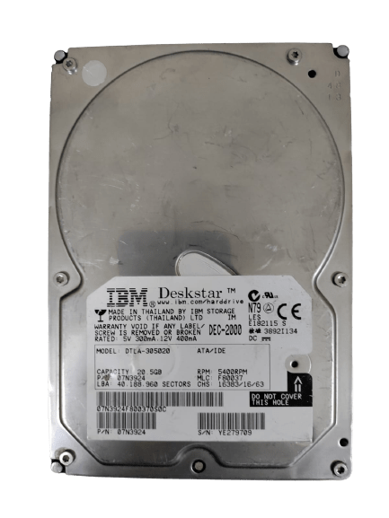 ibm harddisk